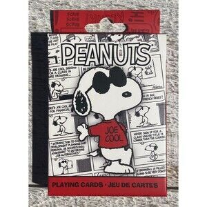 Peanuts Joe Cool Playing Cards Complete Deck Aquarius PC030